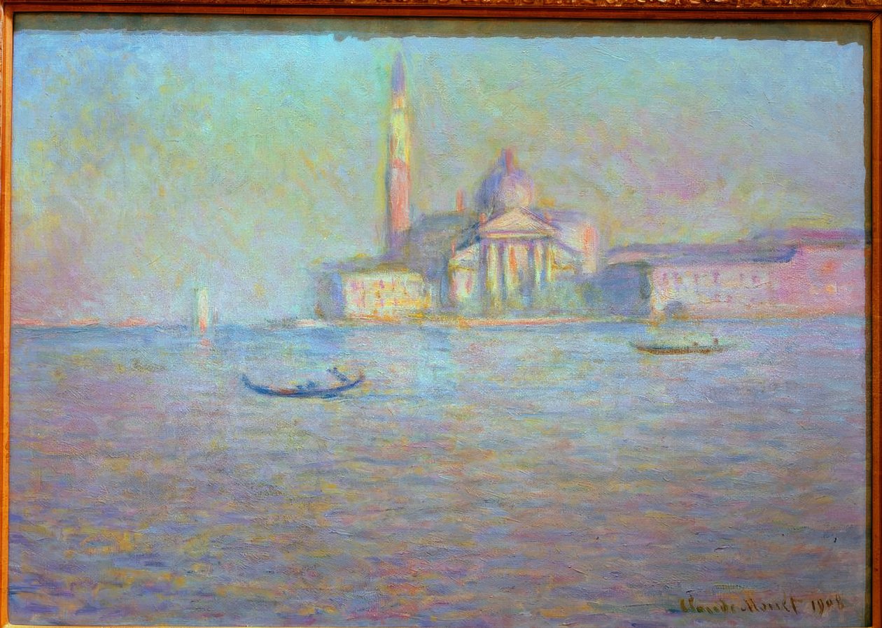 Die Kirche San Giorgio Maggiore von Claude Monet