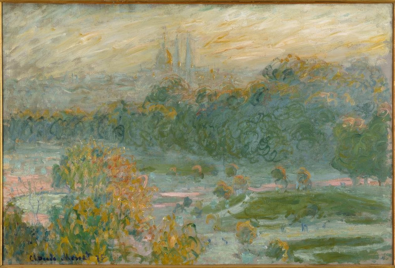 Die Tuilerien von Claude Monet