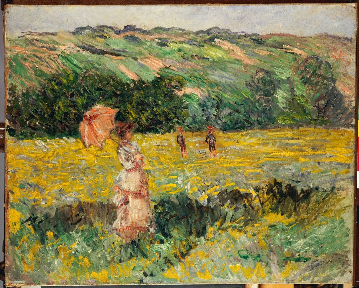 Limetz-Wiese, 1887 von Claude Monet