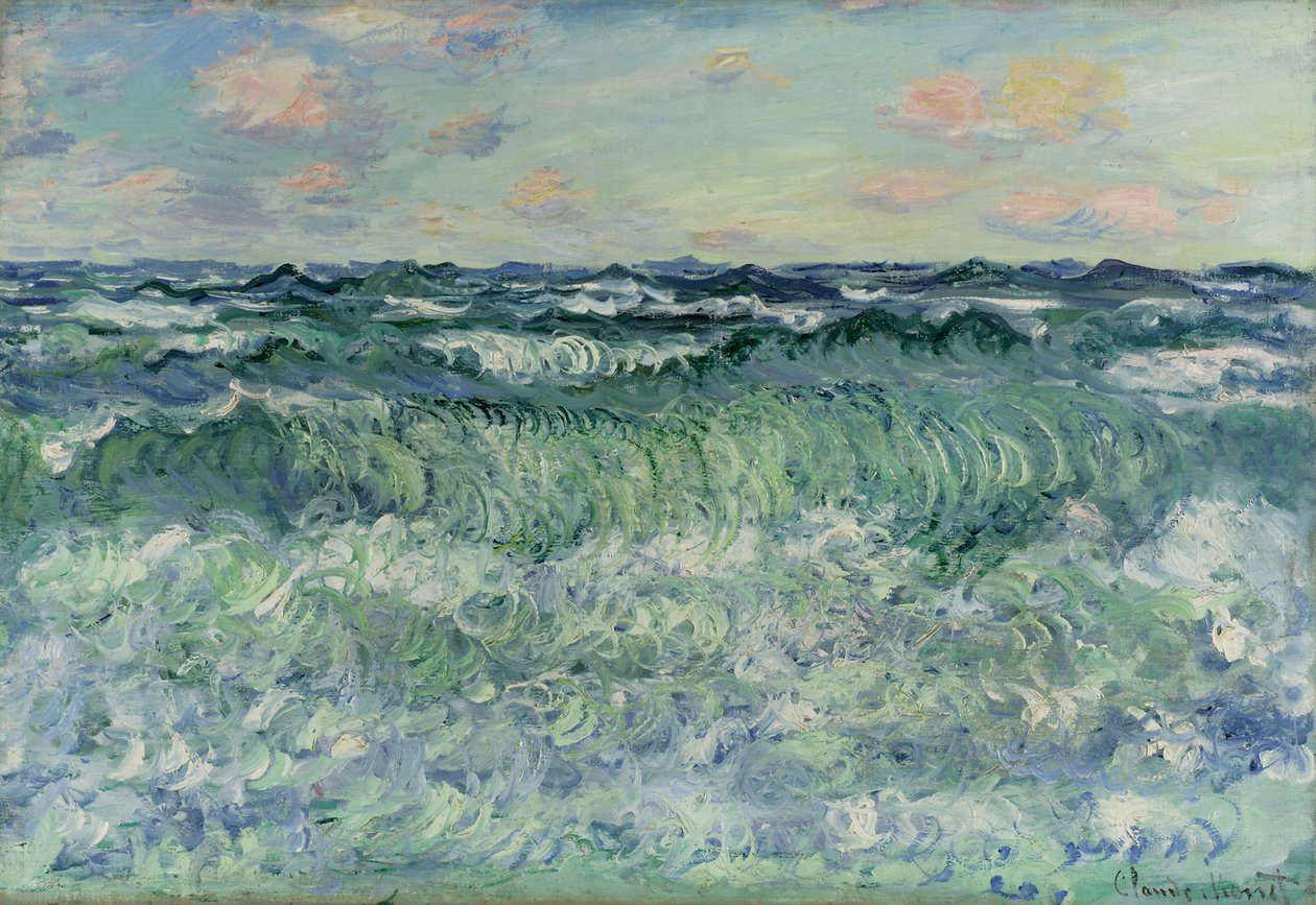 Meer (Studie des Meeres) von Claude Monet