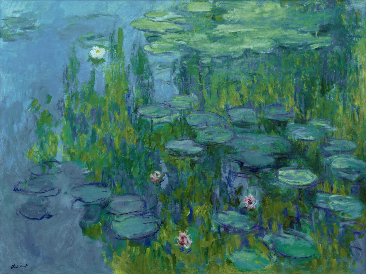 Seerosen von Claude Monet