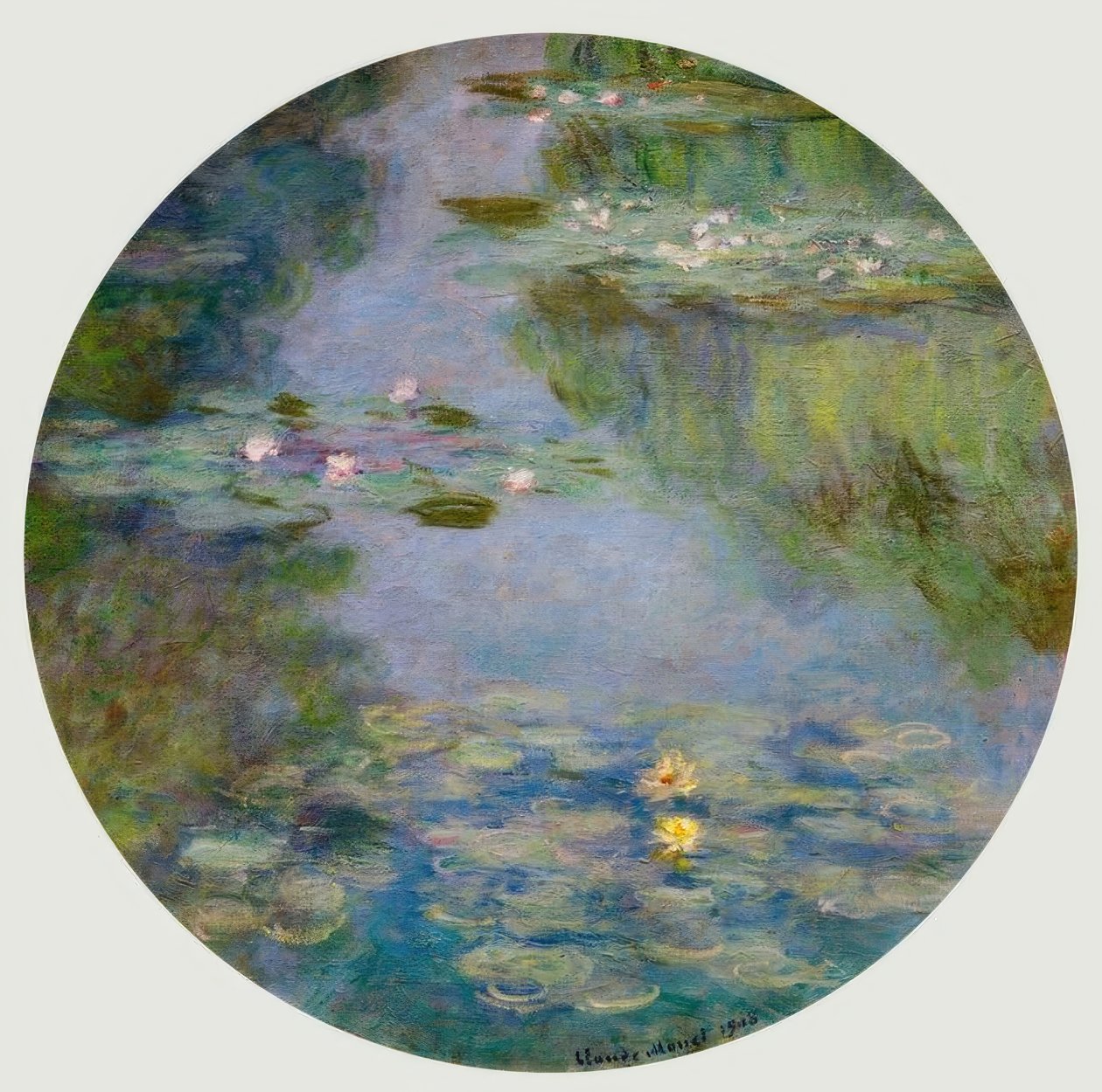 Seerosen von Claude Monet