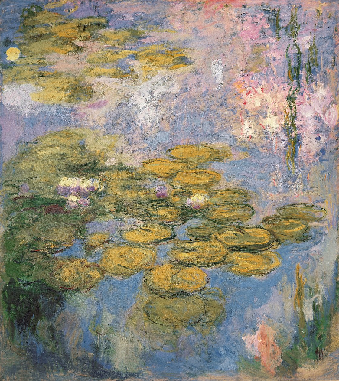 Seerosen, 1916-19 von Claude Monet