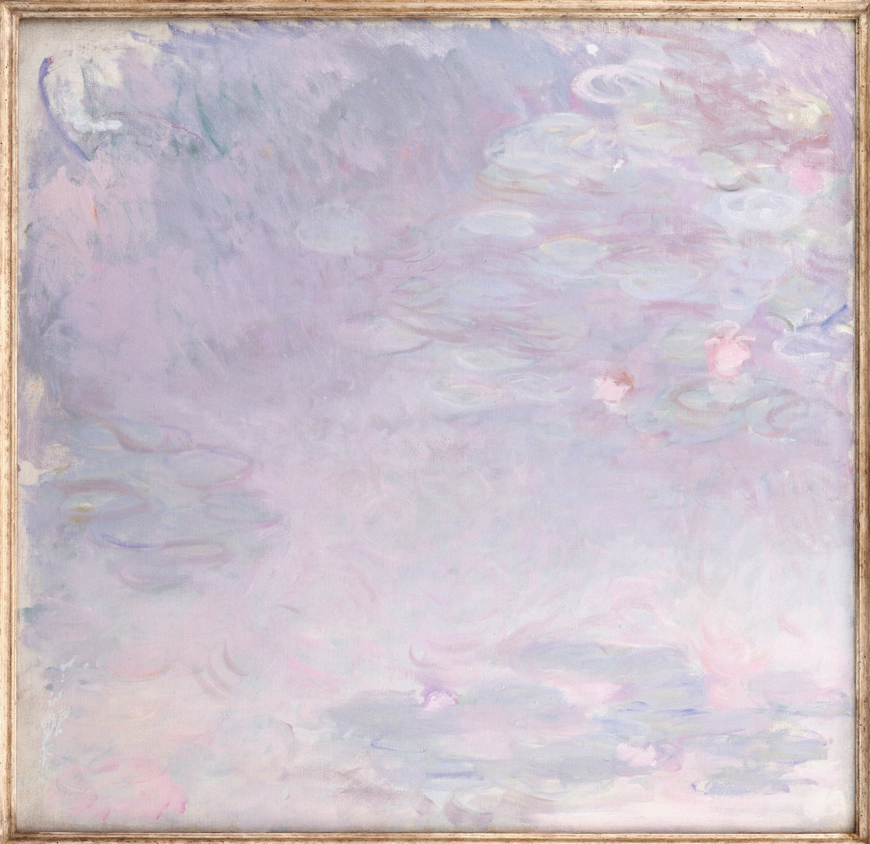 Blasse Seerosen, ca. 1917-25 von Claude Monet