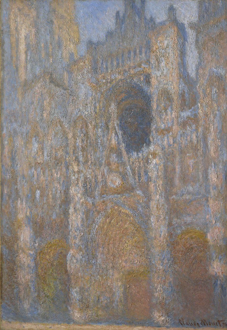 Kathedrale von Rouen, Fassade, ca. 1892-94 von Claude Monet