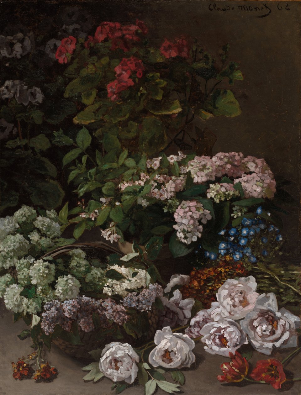 Frühlingsblumen von Claude Monet