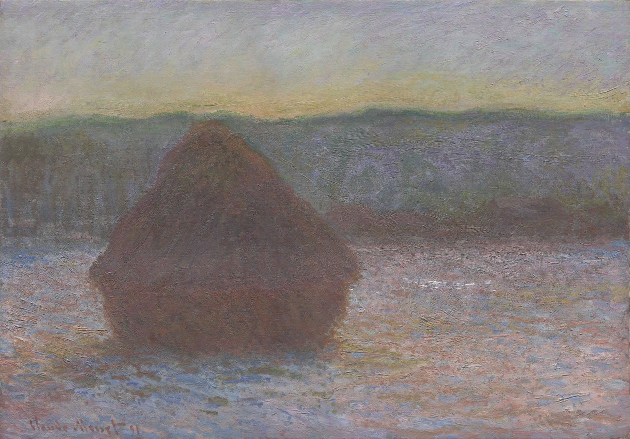 Getreidestapel von Claude Monet