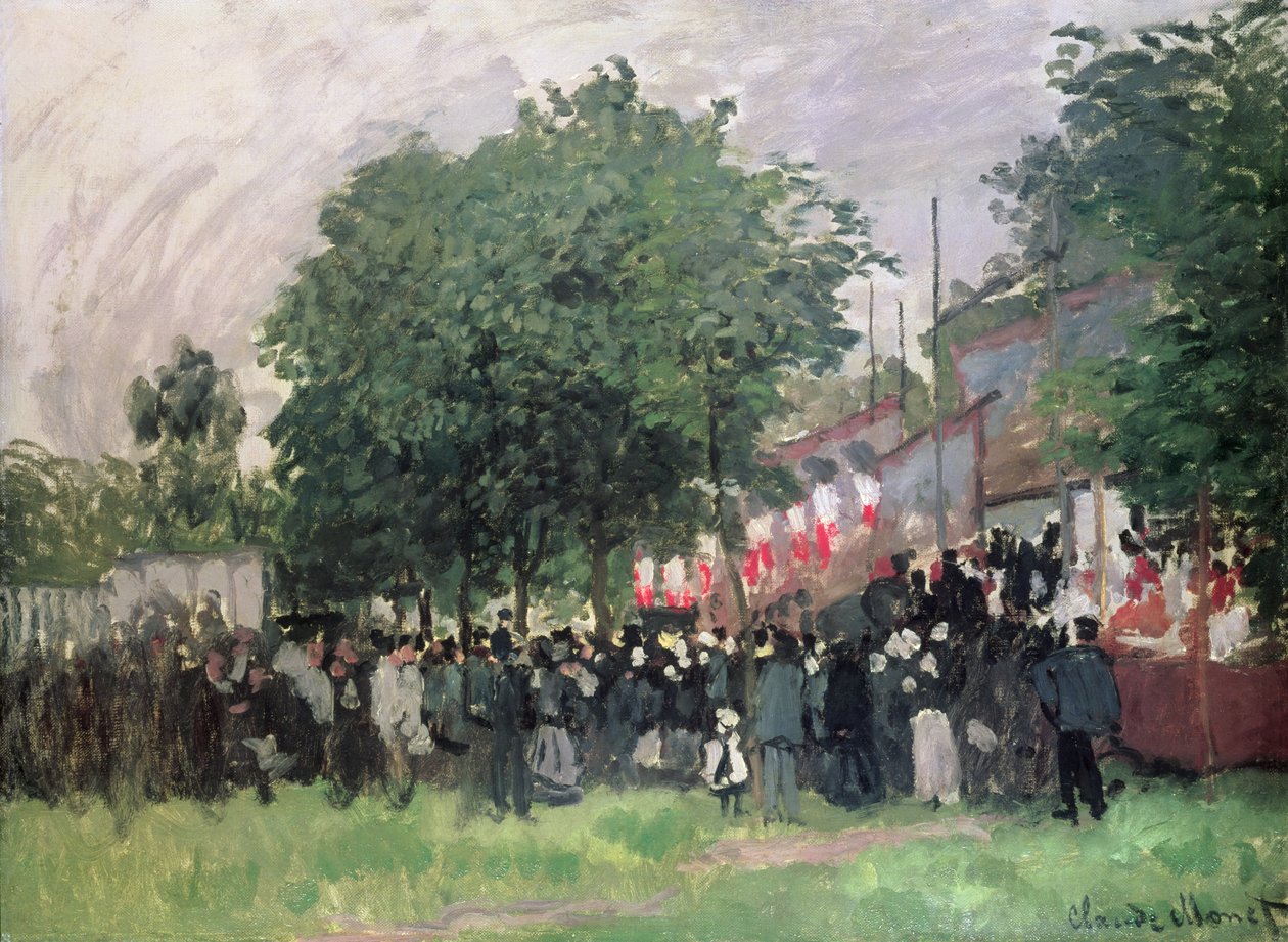 Der vierzehnte Juli von Claude Monet