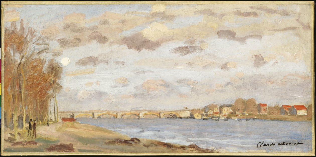 Die Seine bei Argenteuil, 1872 von Claude Monet