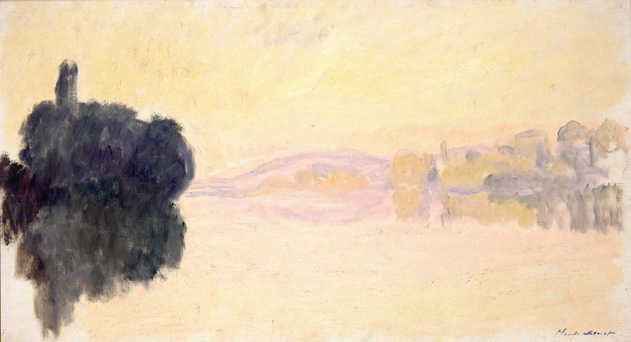 Die Seine bei Port-Villez, 1894 von Claude Monet