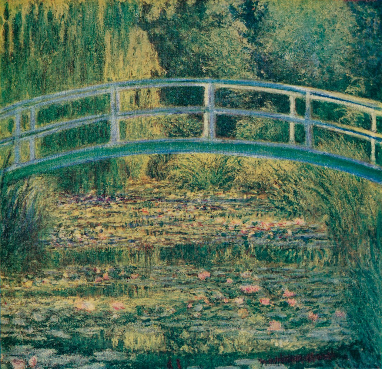 Der Seerosenteich, 1899 von Claude Monet
