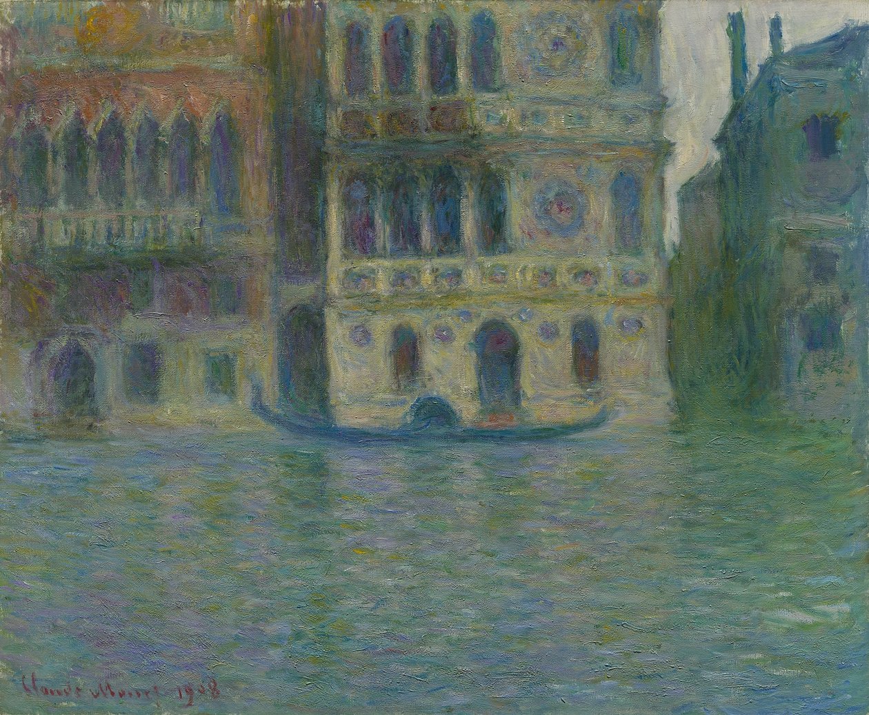 Venedig, Palazzo Dario, 1908 von Claude Monet