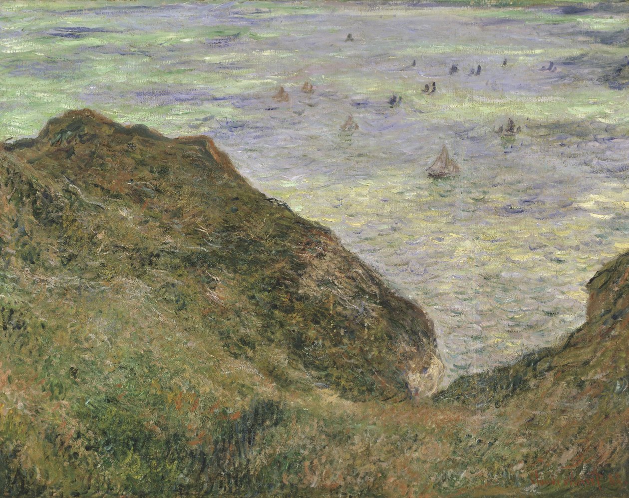 Blick über das Meer, 1882 von Claude Monet