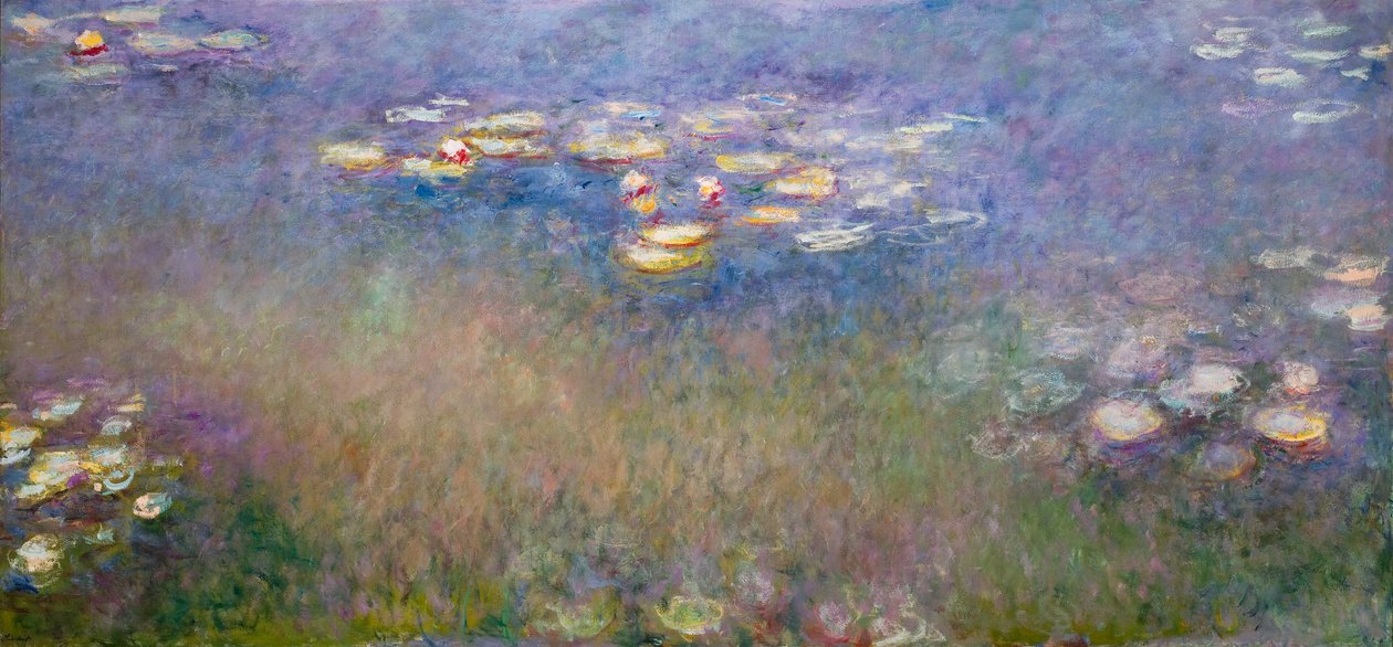 Seerosen (Agapanthus) um 1915-26 von Claude Monet