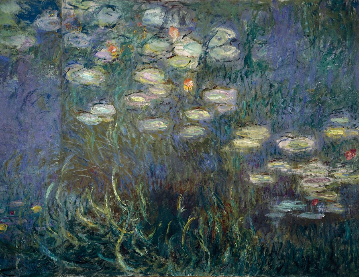 Seerosen (Detail) von Claude Monet