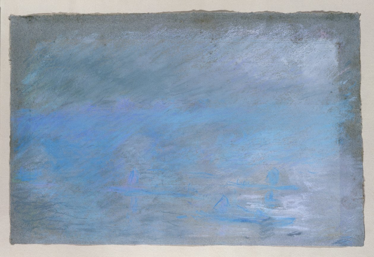 Waterloo-Brücke im Nebel, 1901 von Claude Monet