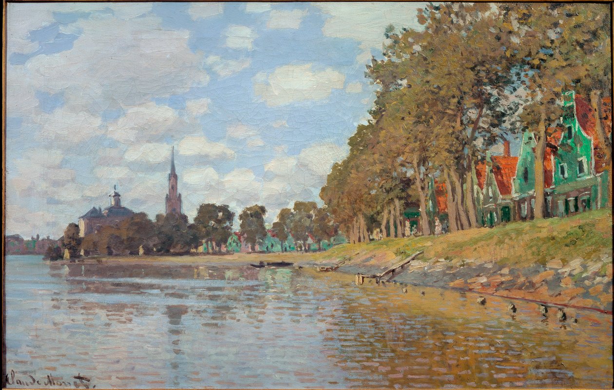 Zaandam (Holland) von Claude Monet