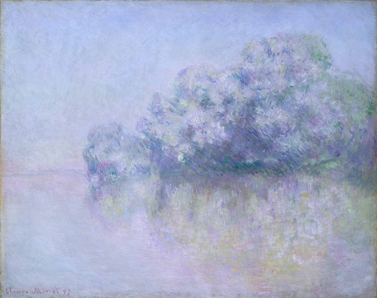 Île aux Orties bei Vernon, 1897 von Claude Monet