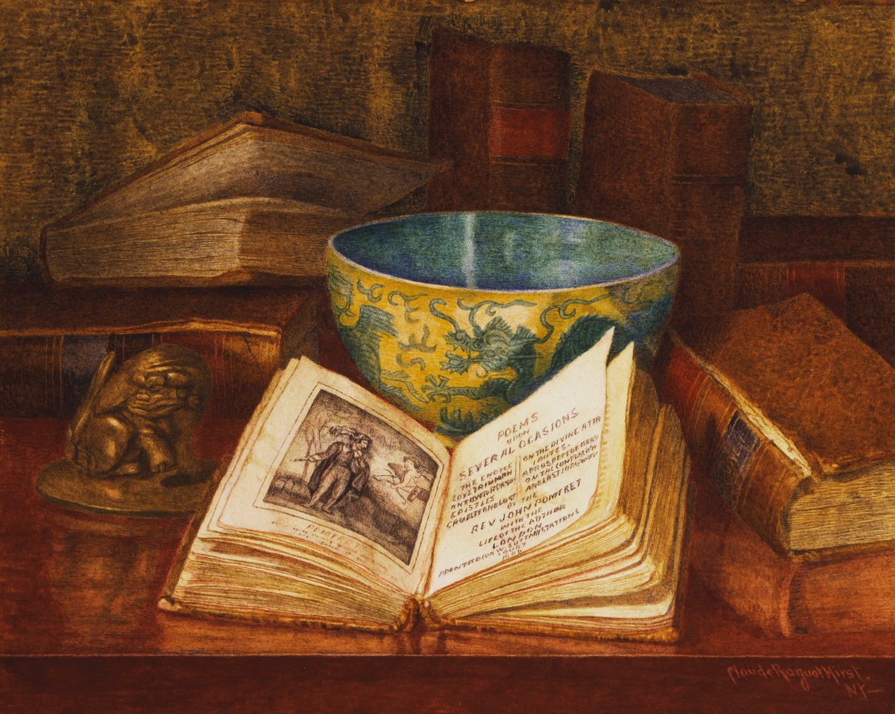 Ein Gedichtbuch von Claude Raguet Hirst