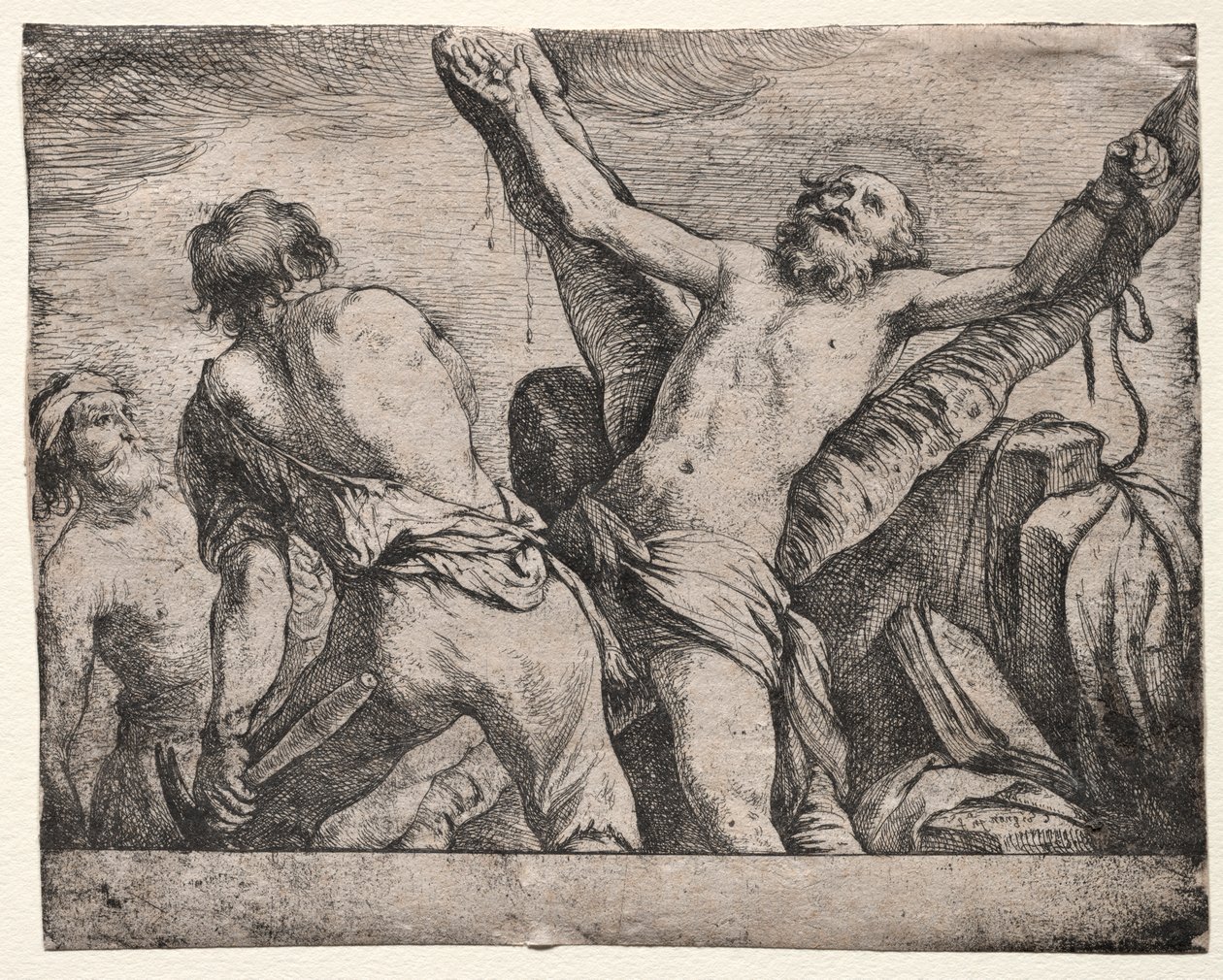 Das Martyrium des heiligen Andreas von Claude Vignon