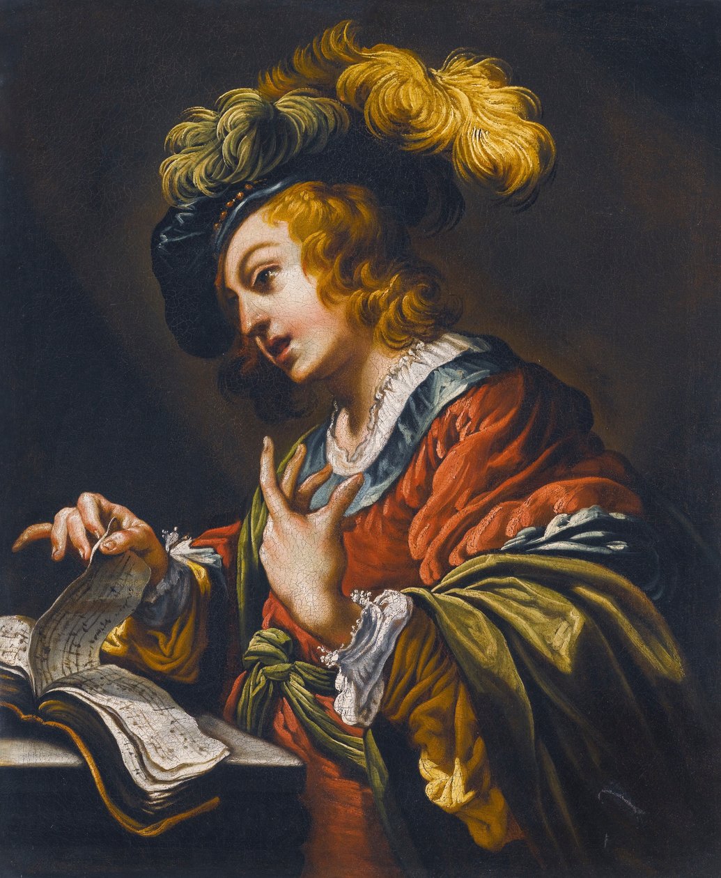 Der junge Sänger von Claude Vignon