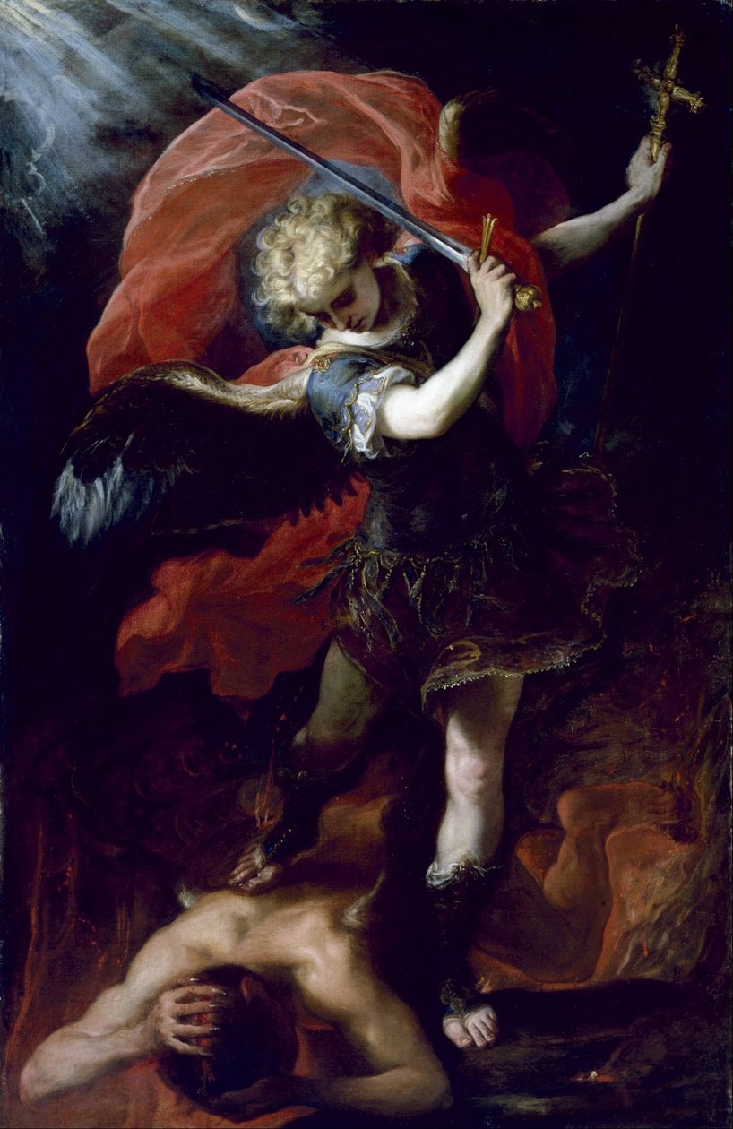 Der Erzengel Michael von Claudio Coello