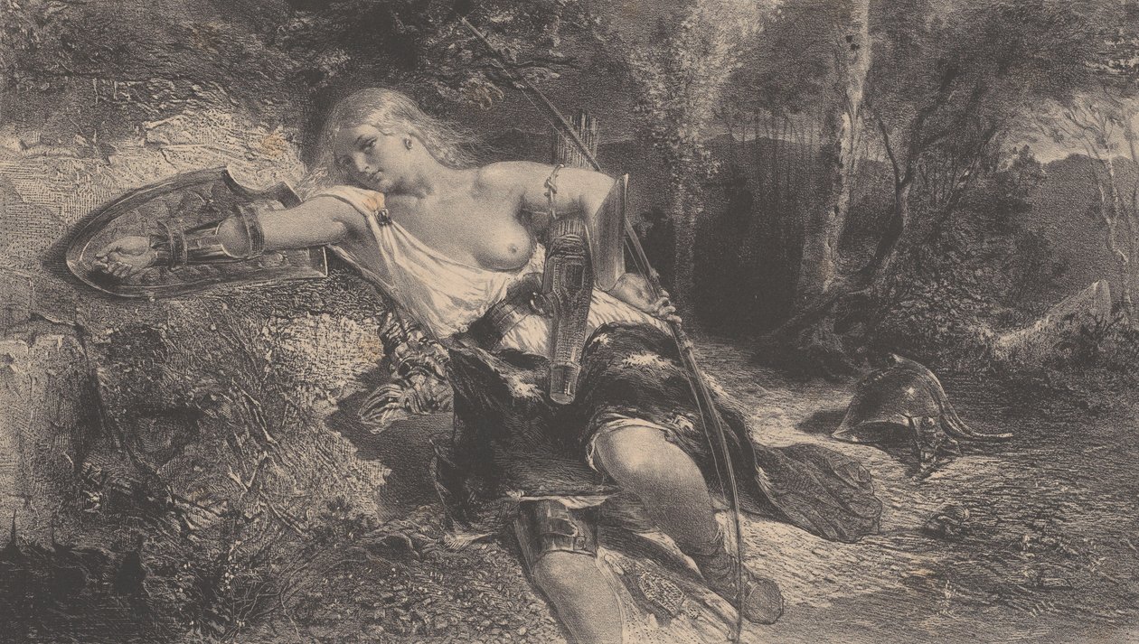 Clorinde, 1847 von Célestin Nanteuil