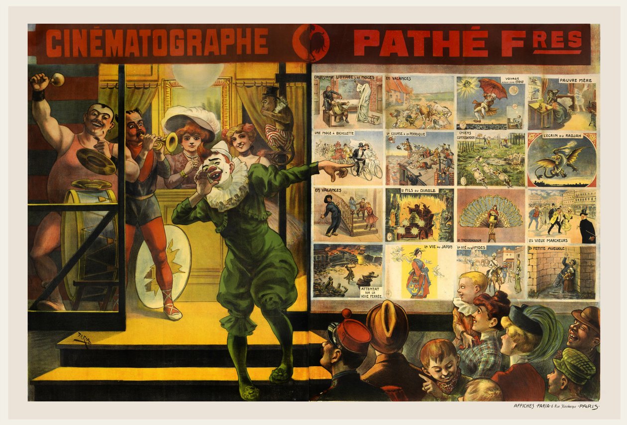 Cinématographe Pathé, 1906 von Cândido de Faria