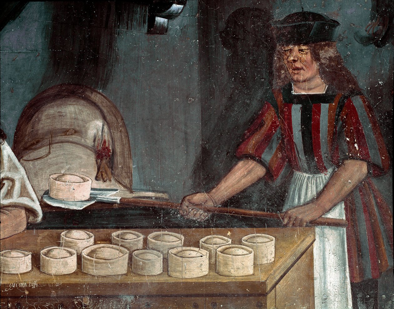 Die Bäckerei, (Detail) von Colin Maestro