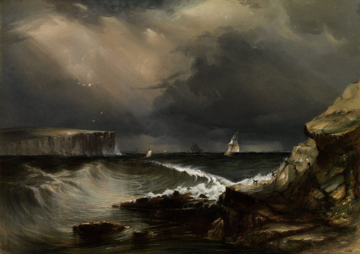 Blick auf die Heads, Port Jackson von Conrad Martens