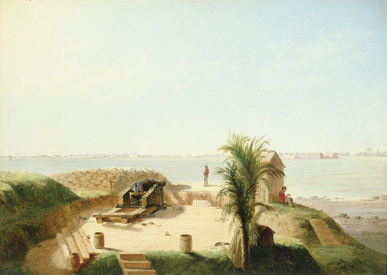 Batterie Marion, 4. November von Conrad Wise Chapman