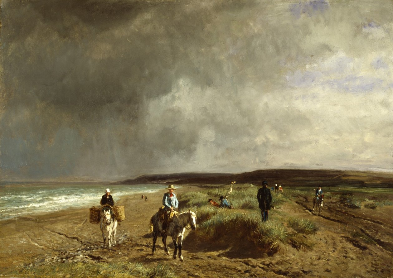 Küste bei Villers, um 1859 von Constant Emile Troyon