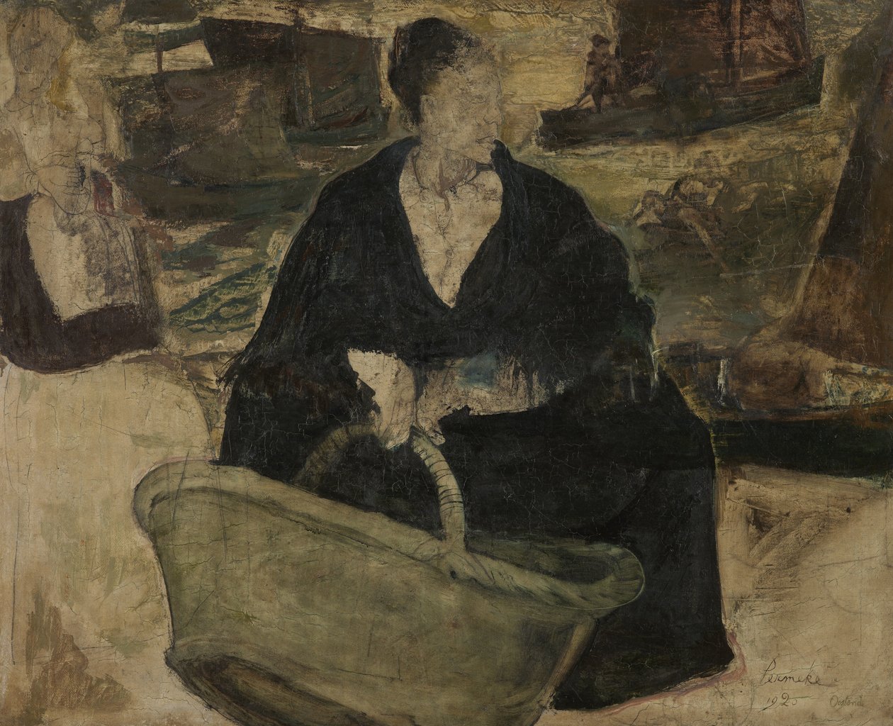 Fischerfrau von Constant Permeke