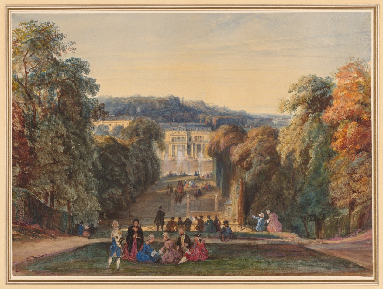 Im Park von Saint Cloud, 1800er Jahre von Constant Troyon