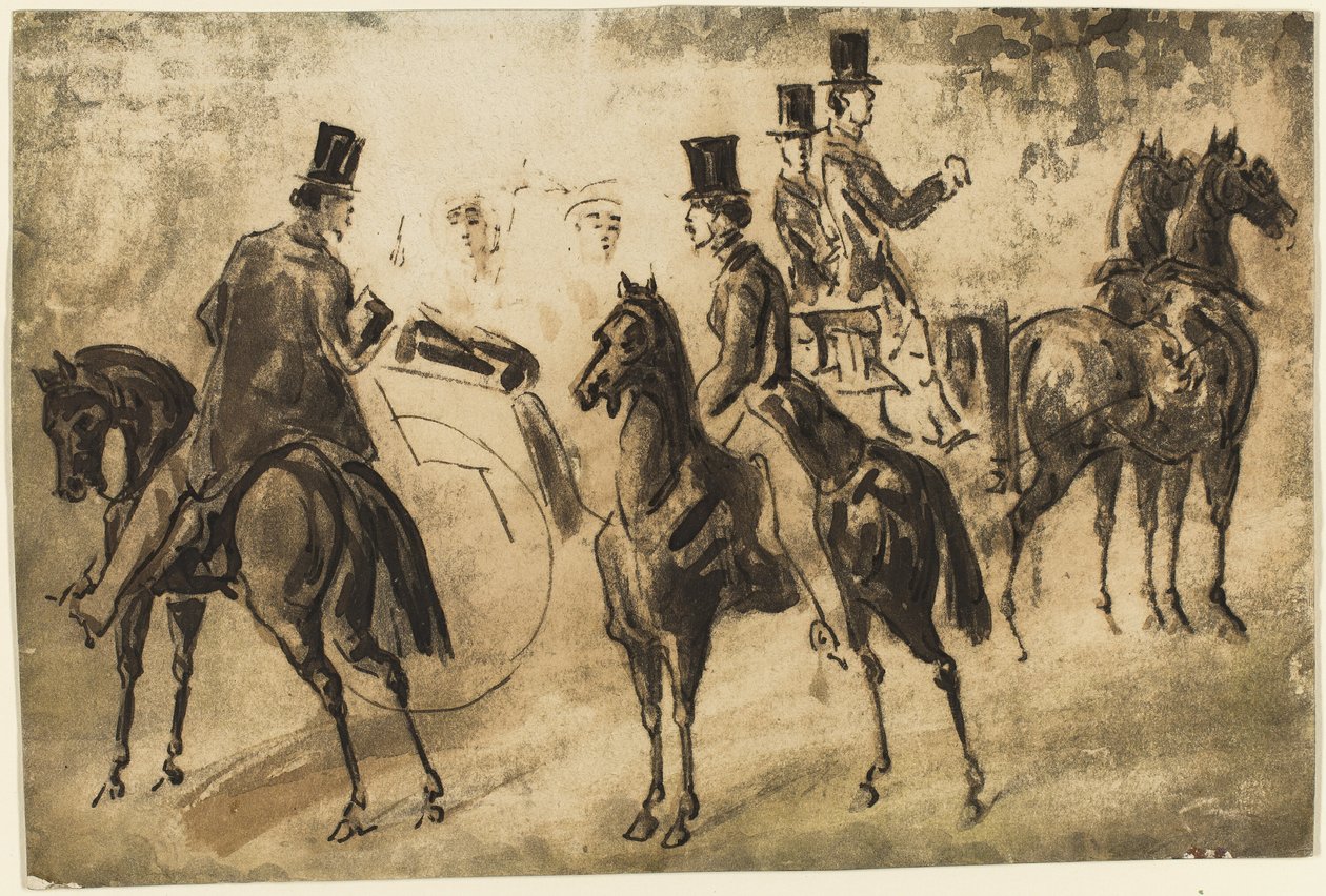 Reiter und Ausrüstung von Constantin Guys