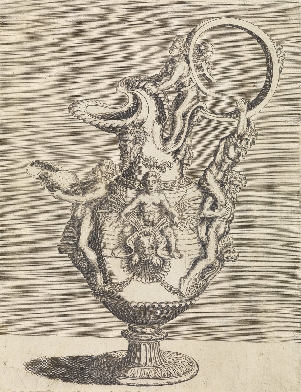 Krug mit Griff von Cornelis Floris Ii