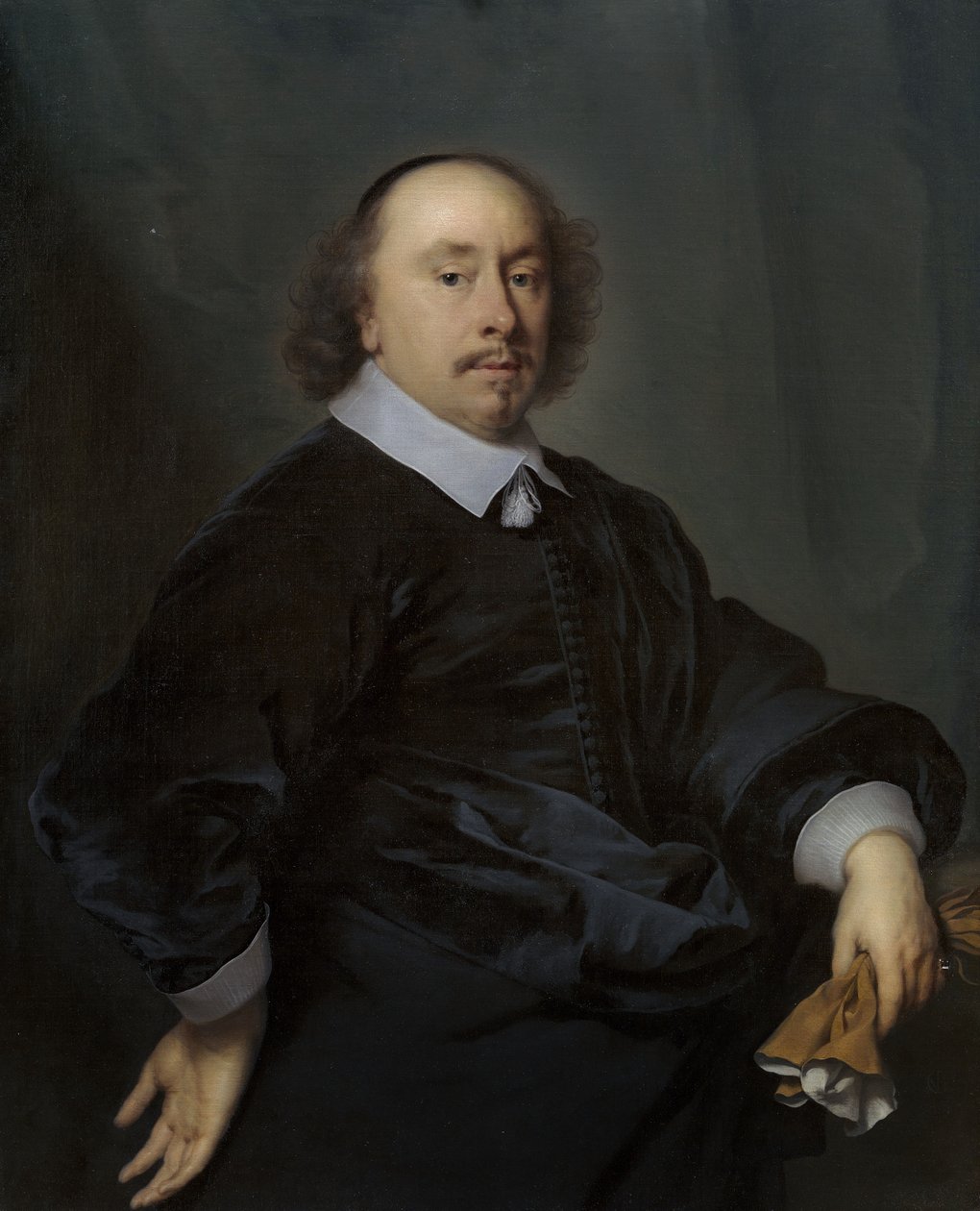 Porträt eines Mannes von Cornelis Janssens van Ceulen