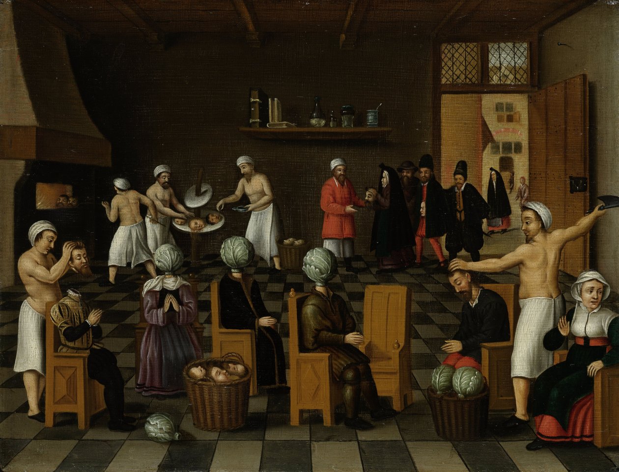 Die Legende des Bäckers von Eeklo von Cornelis van Dalem  