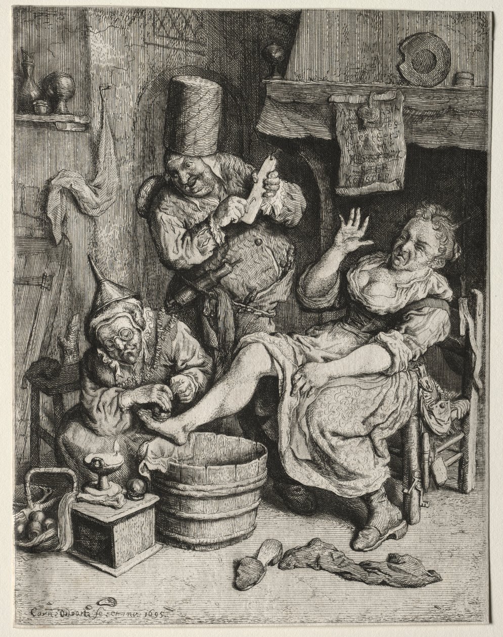 La Ventouse von Cornelis Dusart