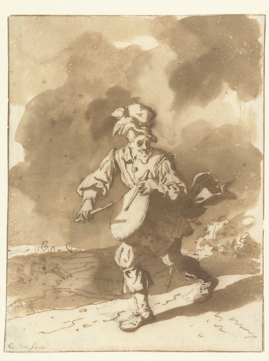 Der Trommler von Cornelis Dusart