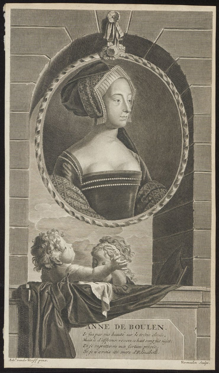 Anne Boleyn, 1697 von Cornelis Martinus Vermeulen