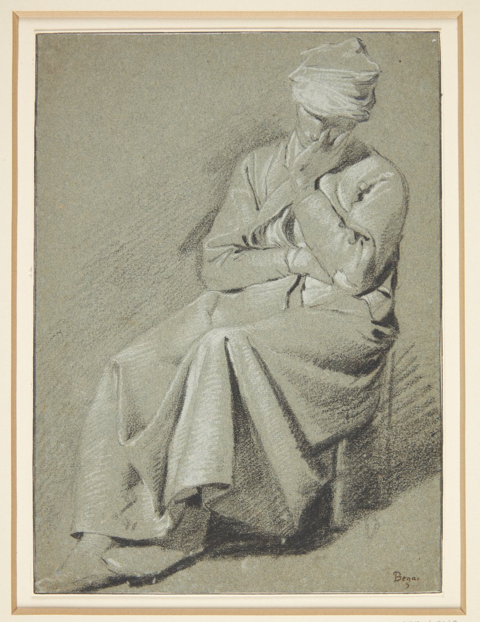 Sitzende Frau von Cornelis Pietersz Bega