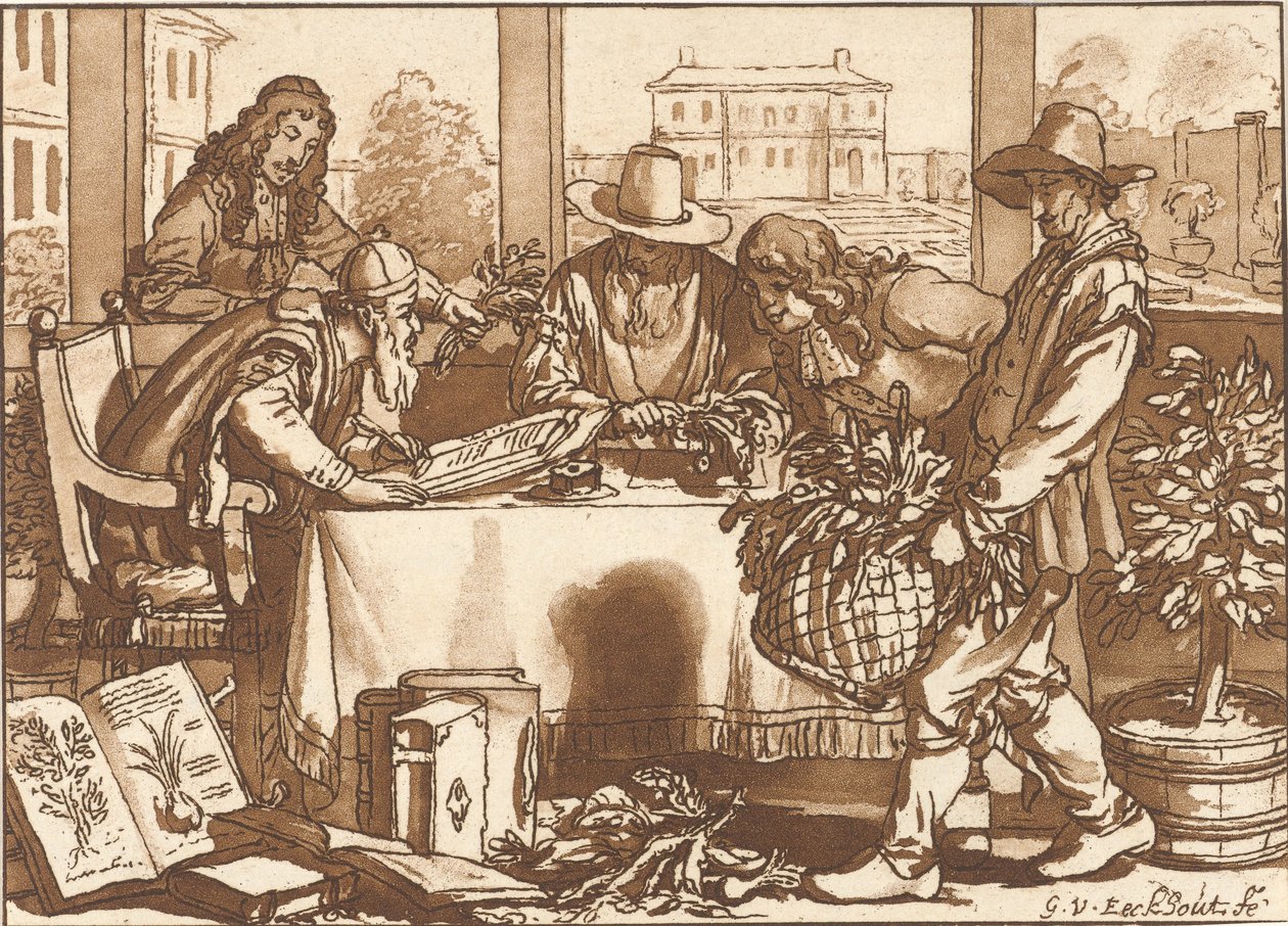 Botaniker von Cornelis Ploos van Amstel