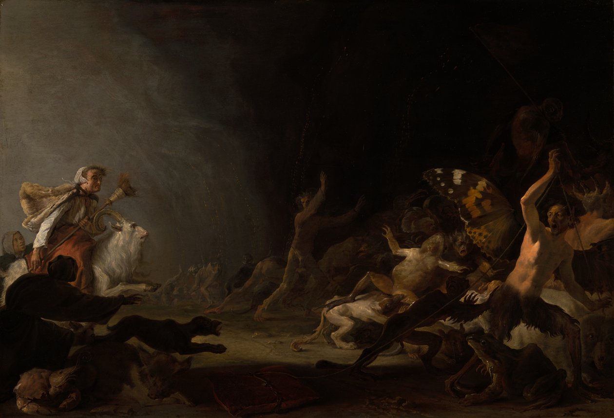 Hexensabbat von Cornelis Saftleven