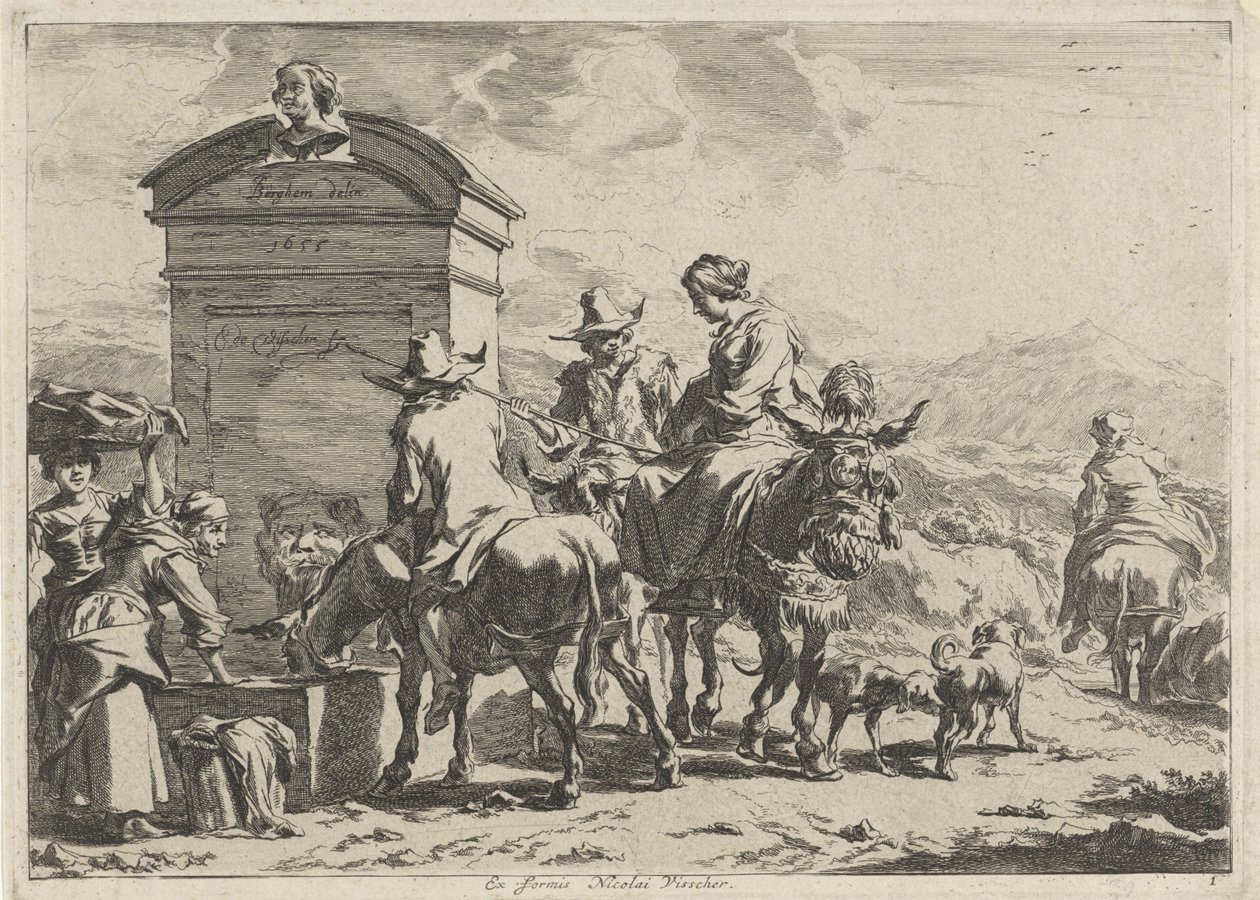 Rustplatz von Cornelis Visscher (II)