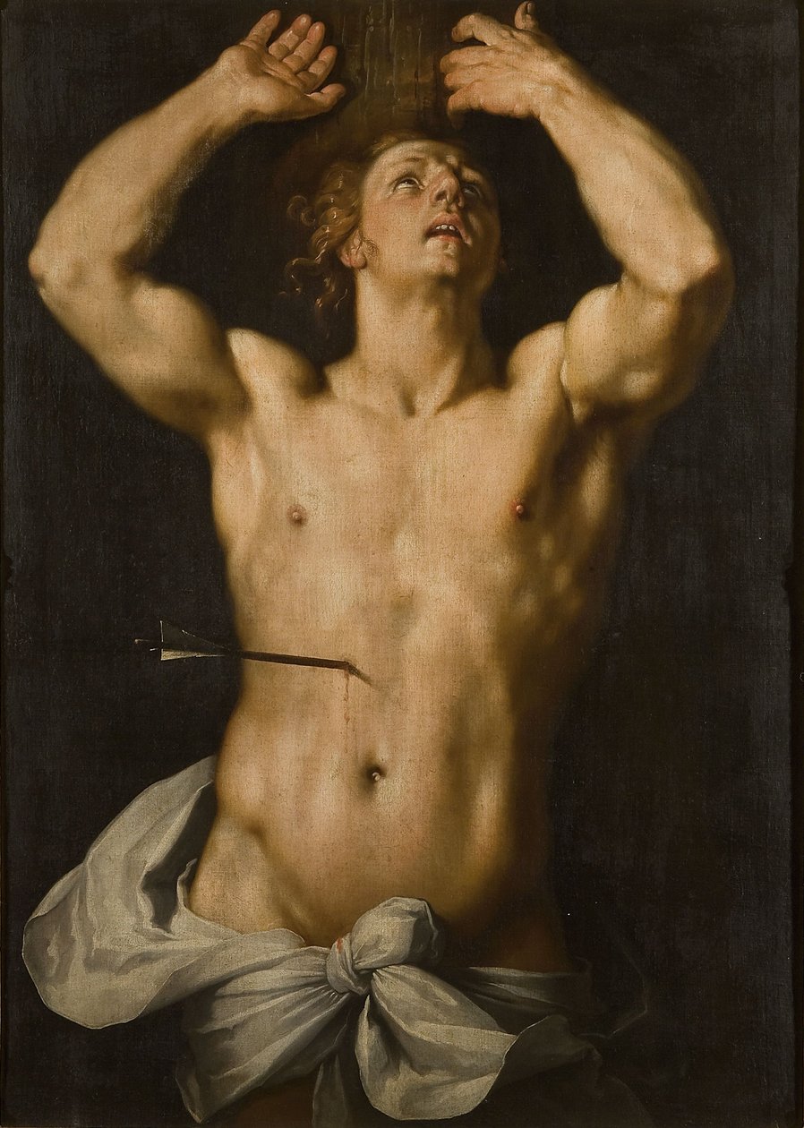 St. Sebastian von Cornelis van Haarlem