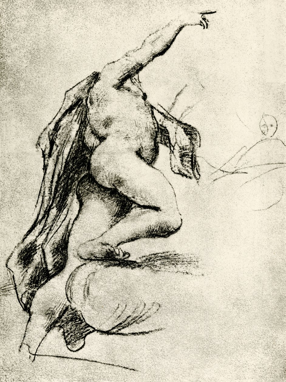 Bewegungsstudie von Antonio da Correggio