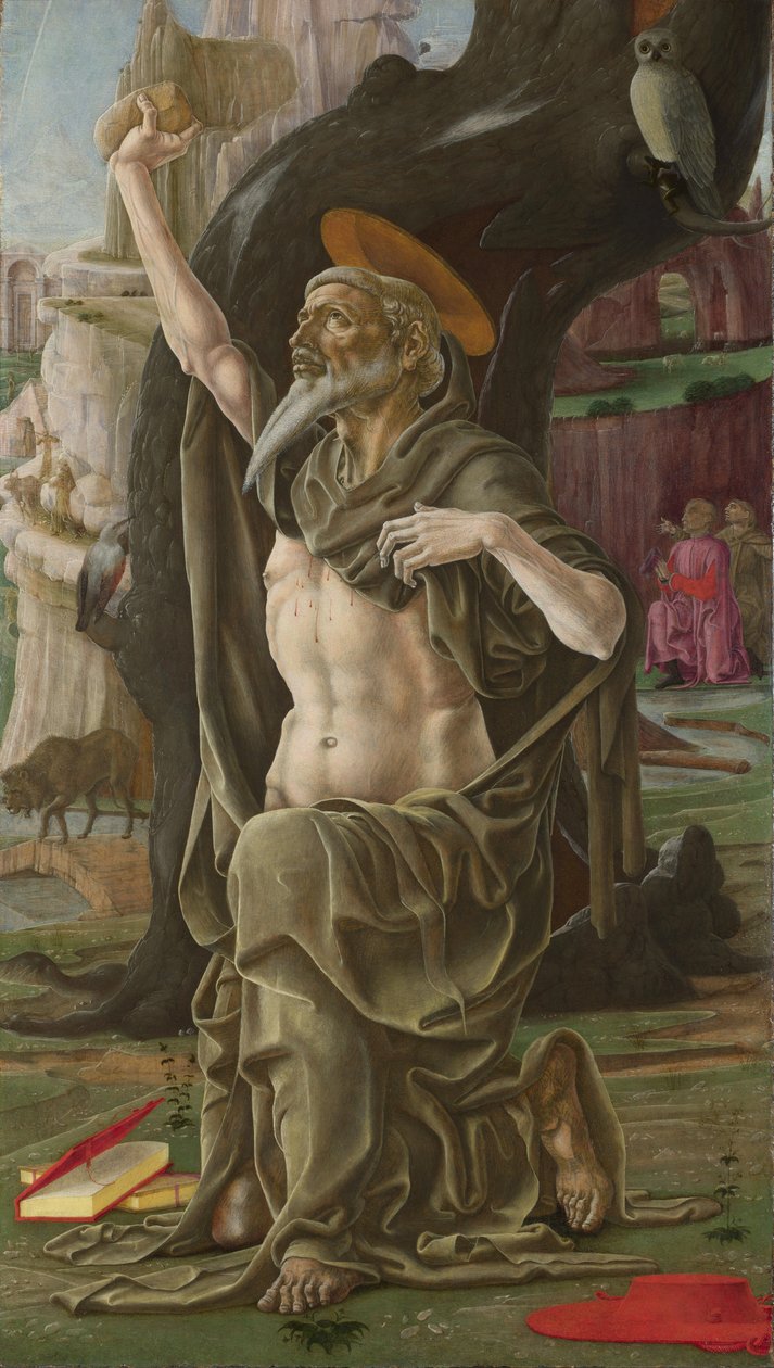 Heiliger Hieronymus, ca. 1470 von Cosimo Tura