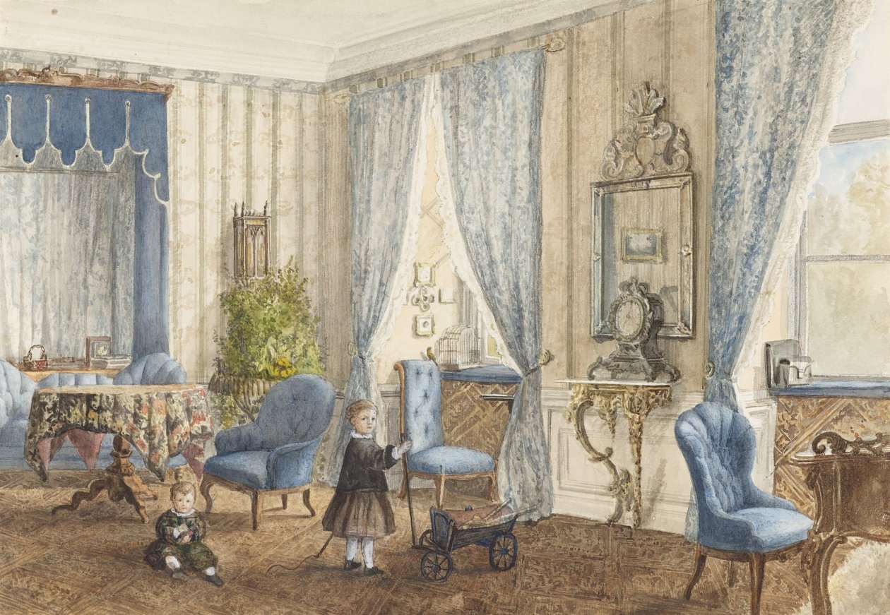 Salon Siebleben, bei Gotha, Deutschland von Countess Schoenberg