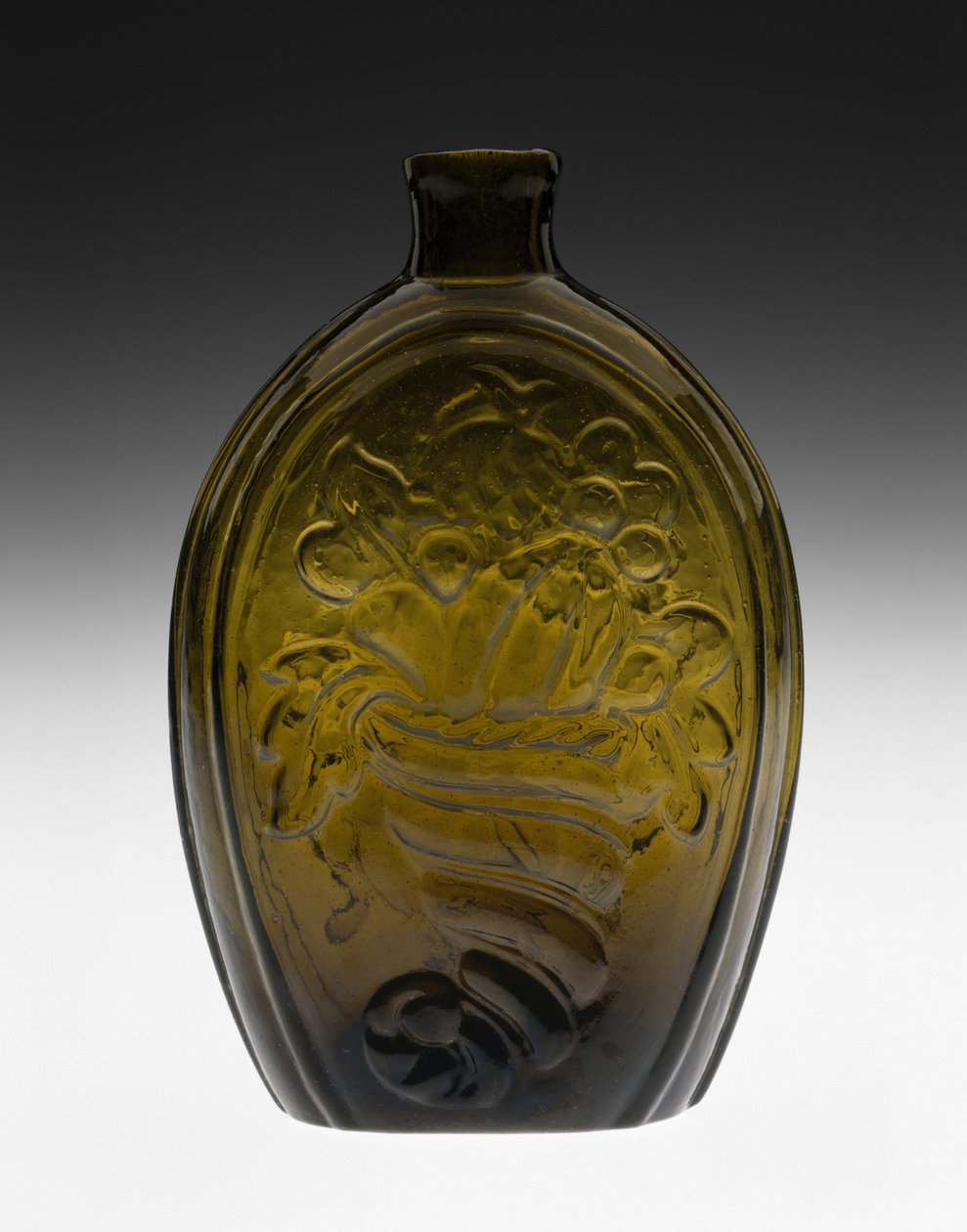 Figurierte Flasche von Coventry Glass Works